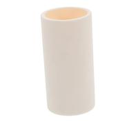 SEWACC Crogiolo Alto in Alluminio Materiali di Consumo Hardware Favore del Partito Scientifico Ricerca Scientifica di Utensili da Laboratorio Piccolo Crogiolo Crogiuolo Ceramica Beige