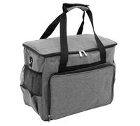 SEWACC Custodia Portatile per Macchina da Cucire Oxford Grigio, Borsa Multiuso Scomparti Organizzatori, Resistente a Polvere e Umidità, per Viaggi e Attività di Cucito Artigianale