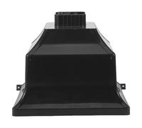 SEWACC Deviatore curvo per l'acqua piovana - Adattatore per grondaia esterna in lega di alluminio - Imbuto di raccolta dell'acqua piovana per il montaggio del collettore del tubo dell'acqua del