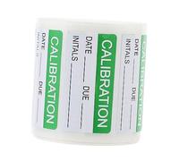 SEWACC Etichette Di Calibrazione Autoadesive Per Adesivi Di Controllo Qualità Superficie Liscia Per Scrittura Realizzati in Materiali