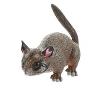 SEWACC Figura Miniatura di Petaurus Breviceps in Plastica, Decorazione da Scrivania e Ornamento per Casa, Giocattolo Educativo Leggero e Arredamento di Spazi Verdi delle Fate