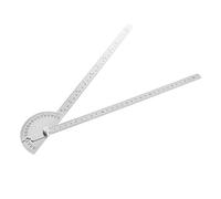 SEWACC Goniometro Angolare Acciaio Inossidabile Strumento per Ingegneria Disegno e Carpentry Precisione Facile da Usare