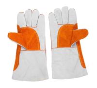 SEWACC Guanti da per Saldatura Guanti Protettivi Lunghi Unisex per Lavori Esterni Resistenti e Isolanti per Saldatori e