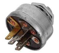 SEWACC Interruttore di Accensione Tosaerba con Cilindro Serratura e Chiave, Interruttore di Avviamento per Trattorini, Compatibile con Tosaerba Agricoli, Avvio Rapido e Funzionamento