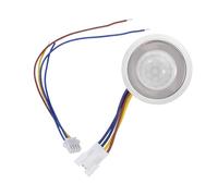 SEWACC Interruttore LED con sensore di movimento - Rilevatore PIR a infrarossi regolabile - Rilevamento del corpo umano - Ritardo e sensibilità alla luce - Universale per strisce LED, mobili