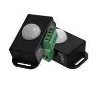 SEWACC Interruttore Movimento a Infrarossi 12-24V a Infrarossi ad Alta Sensibilità per Illuminazione Armadio e Ingresso Rilevamento a 120° Installazione Semplice