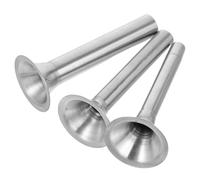 SEWACC Kit 3 Tubi per Insaccare Salsicce in Acciaio Inossidabile Imbuto per Riempimento Carne Macinata Accessori Cucina Manuale Compatibili con Macchine Insaccatrici Utensili