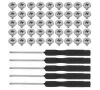 SEWACC Kit Viti M2 in Metallo per SSD e Schede Madri PC 505 Pezzi con 5 Cacciaviti Viti per Hard Disk Laptop Compatte per Riparazione e Montaggio Hardware Fai da Te