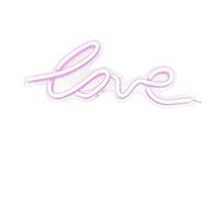 SEWACC Love LED Neon Light Decor Creative Love Shape Night Lamp Romantic Atmosphere Adornment For Home And Valentine's Day Celebration