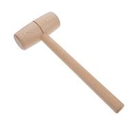 SEWACC Martello Faggio per Falegnameria Mallet Piccolo con Testa per Progetti DIY Intaglio e Assemblaggio Precisione e Protezione Materiali