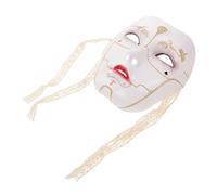 SEWACC Maschera Dipinta Mano Maschera Steampunk Per Halloween Cosplay Materiale