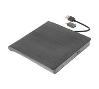 SEWACC Masterizzatore Cd Dvd Esterno USB 3.0 Slot Caricamento per Laptop e Desktop Nero Facile Usare
