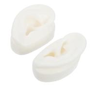 SEWACC Modello Orecchio Silicone Morbido Simulazione per Esposizione e Esercizi Orecchio Finto Leggero e Portatile per Negozi e Acupunctura