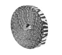 SEWACC Nastro con Stampa Zebra Nastro Artigianale Resistente e Tagliabile per Decorazioni Accessori per e Feste Diy per Regali e Decorazioni