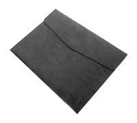 SEWACC Organizer Documenti in PU con Chiusura Scatto Portadocumenti Portatile per Ufficio e Scuola Cartellina Business Capiente e Leggera per Conservazione dei File