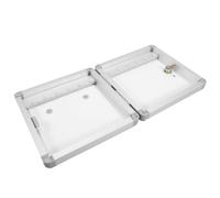 SEWACC Organizer per Chiavi da Parete Etichette Cassetta Portachiavi Resistente per Organizzazione Chiavi in Casa o Ufficio con Meccanismo di Bloccaggio Sicuro