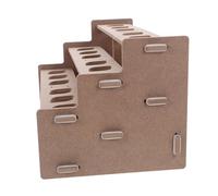 SEWACC Paint Storage Rack Multi Tier Desktop Organizer Stand For Oil And Watercolor Paints With Stable Design For Artists Teachers And Hobbyists