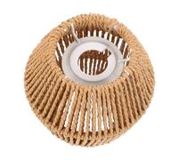 SEWACC Paralume Carta Intrecciata per Lampade Sospensione Copertura Plafoniera Resistente e Decorativa Design Carta e Colore