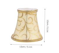 SEWACC Paralume in Tessuto Europeo per Lampada da Tavolo e Parete Copertura Elegante in Stile Retrò Diffusore Luce Calda e Decorazione Creativa