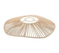 SEWACC Paralume Vintage Carta Rattan per Lampade Sospensione Design per Cucina Ristoranti e Facile da Installare e Pratico