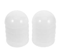 SEWACC Paralumi a Cupola in Plastica PC 15 Pezzi Coperture Sostitutive per Globi LED Paralume Circolare Resistente per Lampade da Toeletta Lampadari e Applique da Parete
