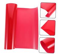 SEWACC Pellicola Termoadesiva Puff Rosso per e Accessori per Stampa Caldo Resistente e Antiusura per Magliette e Decorazioni DIY