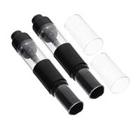 SEWACC Pennello Trucco da Viaggio 2 Pezzi con Flacone Spray Integrato Pennello per Cipria Ricaricabile Set Pennelli per Fondotinta e Fard con Setole Morbide per Applicazione Uniforme