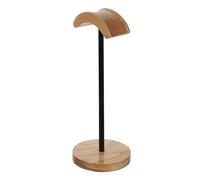 SEWACC Porta Cuffie da Scrivania Legno Massello Supporto Auricolari Wireless Multiuso per Casa e Ufficio Organizer Desktop per Headset Cavi e Accessori Design Liscio e Robusto