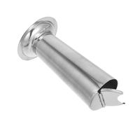 SEWACC Porta Pinzette Acciaio Inox con Supporto Cono Rovesciato Antiscivolo Contenitore Compatto per Laboratorio Salone e Kit Facile da Pulire e Salvaspazio