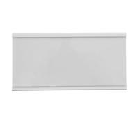 SEWACC Portatarga da Parete in Alluminio 9X16 CM per Ufficio Targhetta da Porta e Cubicolo Montaggio Adesivo o Sospeso Porta Targa Aziendale per Sale Riunioni e Scrivanie