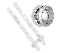 SEWACC Pulsante Serbatoio Acqua Wc Doppia Scarico Compatibile con Cassette Asta Ricambio Facile da Installare e Resistente