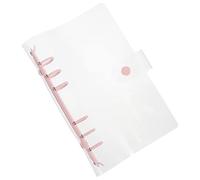 SEWACC Raccoglitore ad A6 per Planner Copertina PVC Ricaricabile Organizer Regolabile per Ufficio e Scuola