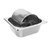 SEWACC Rullo per Burro in Acciaio Inox 1L Strumento per Imburrare Hamburger e Pane per Uso Professionale in Cucina e Barbecue