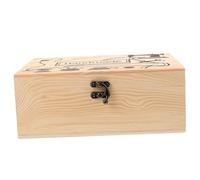 SEWACC Scatola Spilli Cucito Legno Portatile con Cuscinetto e Scomparti Interni Organizer Compatto per Accessori Cucito e Stoccaggio Puntaspilli