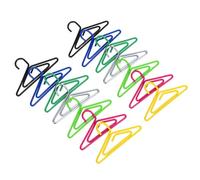 SEWACC Set 100 Pezzi Graffette Creative a Forma di Gruccia, Mini Clip di Metallo Colorate per Ufficio e Scuola, Segnalibri Graffetta per Organizzazione Documenti e Appunti Colore Casuale