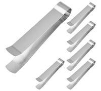 SEWACC Set 6 Pinzette Taglia Stoppini in Acciaio Inossidabile per Candele Aromaterapia e Tea Light Strumento Ergonomico per Ridurre Fumo e Regolare Lo Stoppino