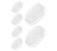 SEWACC Set 6 Rane Floreali Trasparenti Ventosa Spilla per Composizioni Floreali Piccole in Plastica Porta Spilli Regolabile per Decorazioni Ikebana e Supporto Galleggiante Piante