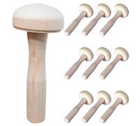 SEWACC Set di 10 Strumenti per la Stampa e Il Disegno di Funghi, rulli per Intaglio del Legno, progetti artistici Fai da Te, Strumento per strofinare l'inchiostro per la Pittura, Bambini e Adulti,