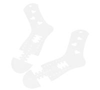 SEWACC Set di 2 Blocchi per Calzini in Acrilico per Lavori A Maglia A Mano E Come Supporto per Lesposizione
