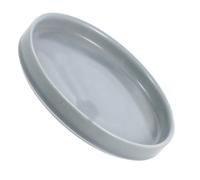 SEWACC Sottovaso Rotondo in Ceramica Resistente per Piante Piattino Base Vaso Vassoio Raccogli-Acqua per Legno Brasiliano Uso Interno ed Esterno Diametro 45 Pollici