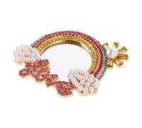 SEWACC Specchietto Decorativo per Cover con Strass Accessorio Te Resistente e Facile Installare Specchio per Personalizzare La Custodia Del Telefono