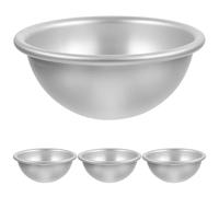 SEWACC Stampo per Torta a Forma di Emisfero in Lega di Alluminio Set da 4 Pezzi Tortiera Pratica e Compatta per Dolci Fai da Te Teglia da Forno Resistente per Uso Domestico