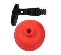 SEWACC Sturalavandini TPR Rosso Impugnatura Ergonomica Strumento Portatile per Pulizia Scarichi Cucina e Bagno Attrezzo Manuale per Sgorgare Lavelli e WC Domestici