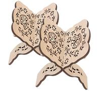SEWACC Supporto Decorativo Per Libro Del Corano in Legno Supporto Per Lettura Multifunzionale Presente