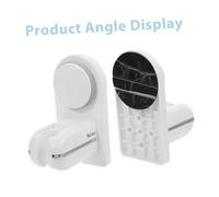 SEWACC Supporto Doccia con Ventosa Regolabile Senza Foratura Base per Soffione Staffa e Robusta per Bagno Compatibile Maggior Parte dei Doccini