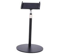 SEWACC Supporto Tablet Telescopico in Metallo con Rotazione Base Rinforzata per Desktop e Porta Cellulare Stand Multifunzionale per Tablet e Smartphone