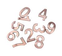 SEWACC Targhette Numeriche Adesive per Porta e Casa Numeri Civici in Plastica Resistente Design Moderno e Visibile da Lontano Adatte per Esterni e Uffici Confezione Completa Colore