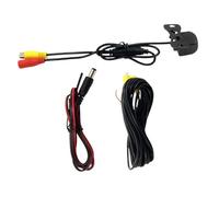 SEWACC Telecamera Retromarcia Auto Fisheye Nero con Visione Notturna Kit Posteriore per Parcheggio e Inversione Facile Installazione DIY per Modelli