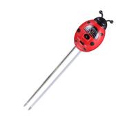 SEWACC Tester per Terreno 3 in 1 Ladybug Misurazione Umidità Ph e Luce Strumento da Giardinaggio Compatto per Piante in Vaso e Uso Esterno Kit Analisi Terreno per Coltivazione e