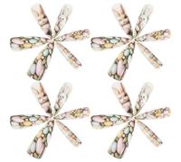 SEWACC Unghie Finte a Copertura Totale a Forma di Coniglietto Pasquale, Set da 2 Scatole con Manicure Adesiva per Feste di Pasqua, Unghie Finte per Ragazze e Donne con Decorazioni